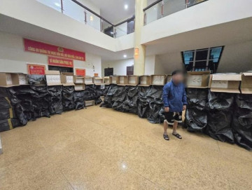 Quảng Trị: Phát hiện vụ vận chuyển gần 70.000 bao thuốc lá ngoại trái phép