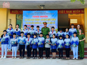 Tăng cường tuyên truyền an toàn giao thông, an ninh học đường và phòng chống thuốc lá trong học sinh