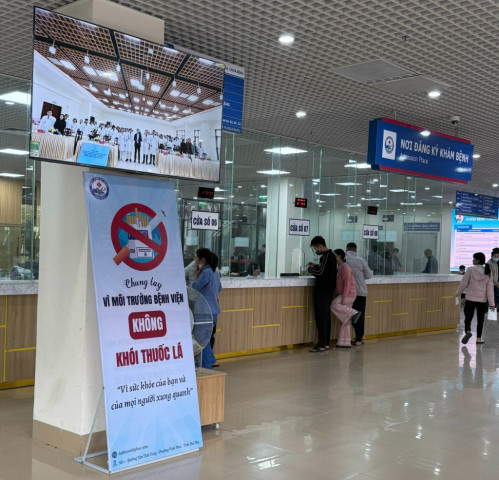 “Cơ sở y tế không khói thuốc lá” – Điểm sáng trong chiến dịch phòng, chống tác hại thuốc lá 2025