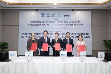 IDICO và hệ sinh thái xanh Vingroup chung tay xanh hóa khu công nghiệp