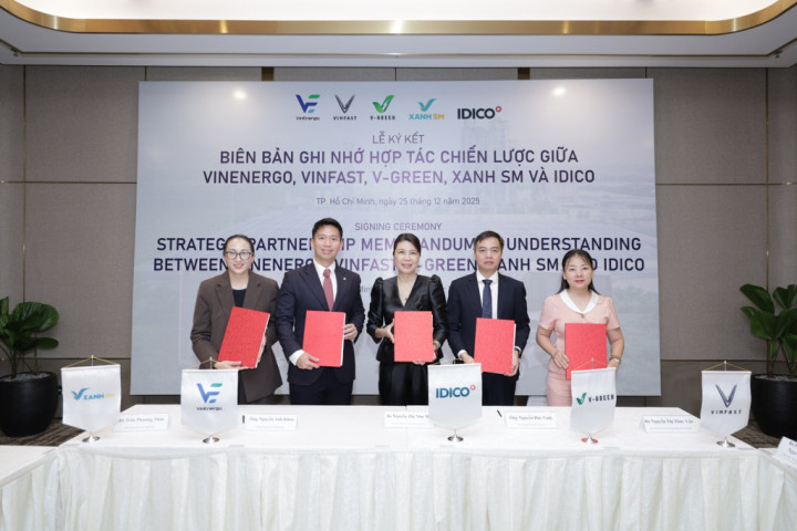 IDICO và hệ sinh thái xanh Vingroup chung tay xanh hóa khu công nghiệp