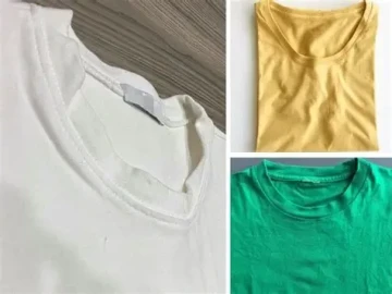 Cách chữa cổ áo phông bị giãn rộng đơn giản, hiệu quả