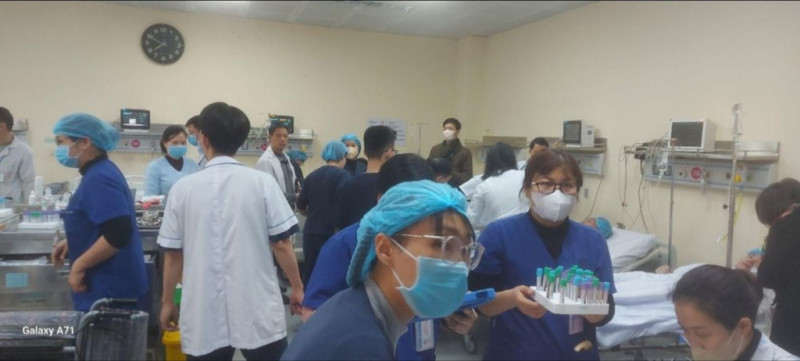 Bệnh viện E tiếp nhận kiểm tra sức khỏe 15 nạn nhân trong vụ cháy ở Hà Nội