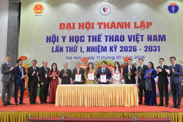 Ra mắt Hội Y học Thể thao Việt Nam – điểm tựa mới cho sức khỏe vận động viên