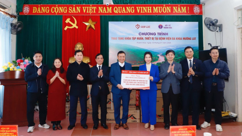 Chung tay vì sức khỏe cộng đồng nơi vùng cao Thanh Hóa