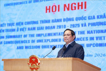 Hoàn thành làm sạch toàn bộ diện tích đất bị ô nhiễm bom mìn vào năm 2045