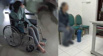 Nữ sinh mang bình khí cười đi khám tâm thần khiến bác sĩ bất ngờ