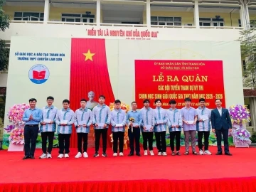 Thanh Hóa đạt tỷ lệ cao học sinh đoạt giải tại Kỳ thi học sinh giỏi Quốc gia 2025–2026