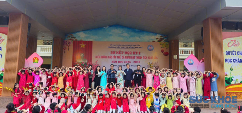Trường Tiểu học Lê Hồng Phong: Xây dựng môi trường học đường lành mạnh, nuôi dưỡng sức khỏe toàn diện cho học sinh