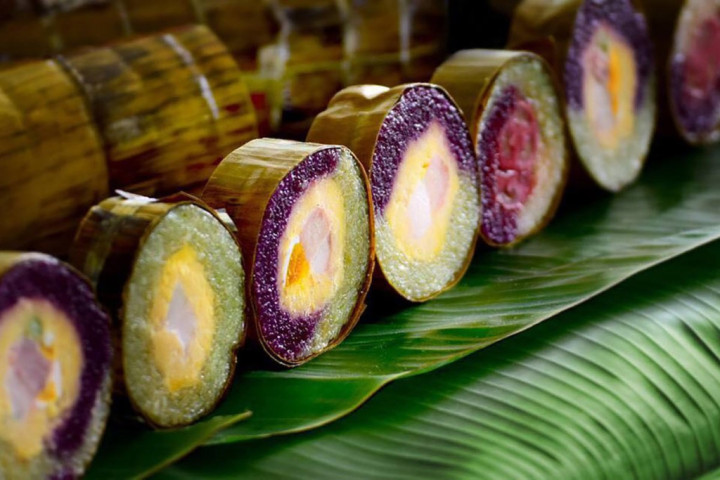 1 khoanh bánh tét bao nhiêu calo?