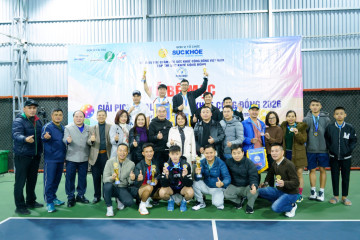 CODOCA đồng hành Giải Pickleball Sức Khỏe Cộng Đồng 2026 – Chăm sóc sức khỏe từ sự thấu hiểu
