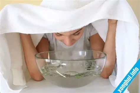 Xông hơi với lá tía tô giúp da mịn màng