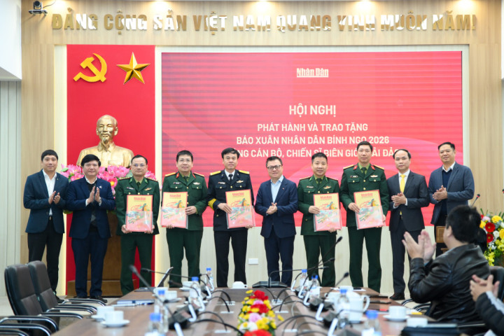 Báo Xuân Nhân Dân Bính Ngọ 2026 – món quà tinh thần gửi tới tuyến đầu Tổ quốc