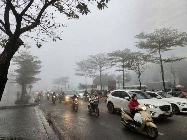 Thời tiết 30/1: Bắc Bộ mưa phùn, sương mù, trời rét về đêm và sáng