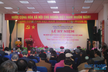 Tôn vinh đảng viên lão thành, xây dựng điểm tựa tinh thần của người dân phường Đại Mỗ