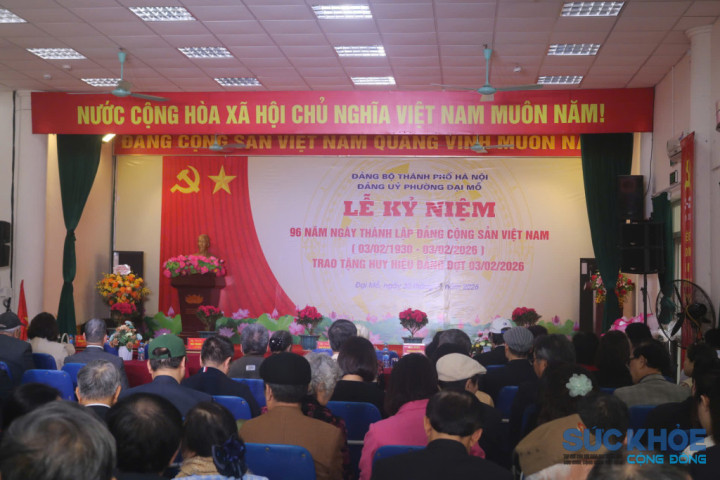 Tôn vinh đảng viên lão thành, xây dựng điểm tựa tinh thần của người dân phường Đại Mỗ