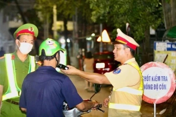 Cục Cảnh sát giao thông bác bỏ thông tin tăng mức xử phạt nồng độ cồn trong năm 2026
