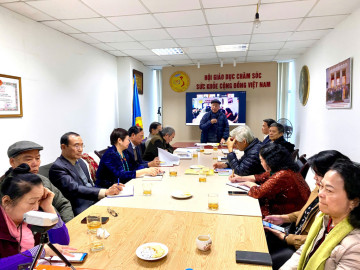 Trung ương Hội GDCSSKCĐ Việt Nam làm việc với đại diện các Liên chi hội: Kết nối tạo nên sức mạnh