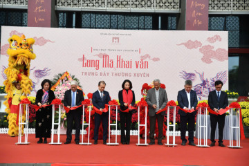 Triển lãm “Long Mã khai văn” – Di sản văn hóa kết nối cộng đồng, lan tỏa giá trị tinh thần dịp đầu năm