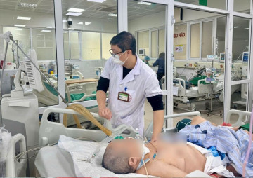 Nam thanh niên bị uốn ván co cơ toàn thân chỉ từ vết thương nhỏ