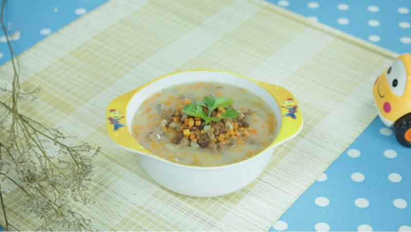 3 món cháo dinh dưỡng cho bé dễ nấu