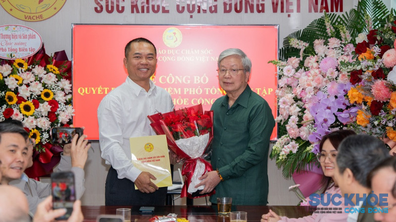 Tạp chí Sức Khoẻ Cộng Đồng có tân Phó Tổng Biên tập