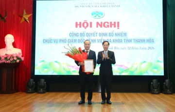 Thanh Hóa tăng cường nguồn lực lãnh đạo cho Bệnh viện Đa khoa tỉnh