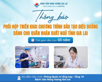 Cơ hội học ngành điều dưỡng dành cho quân nhân xuất ngũ tại Gia Lai