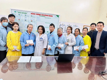 Chia sẻ yêu thương, tiếp sức người bệnh vượt qua khó khăn