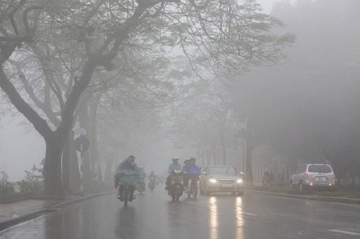 Thời tiết 22/3: Miền Bắc nhiều mây, có mưa và sương mù