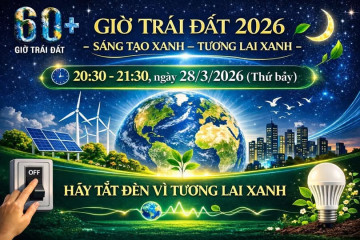 Giờ Trái đất 2026, cả nước tiết kiệm hơn 463.000 kWh điện