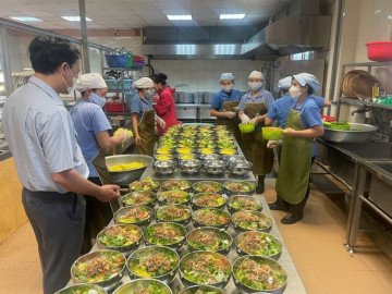 Tăng cường giám sát, hậu kiểm chặt chẽ các bếp ăn tại trường học, bếp ăn tập thể
