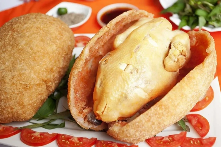 Cách làm gà bó xôi giòn rụm tại nhà