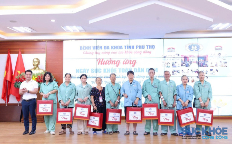 Bệnh viện Đa khoa tỉnh Phú Thọ đồng hành cùng cộng đồng trong phong trào phòng bệnh chủ động