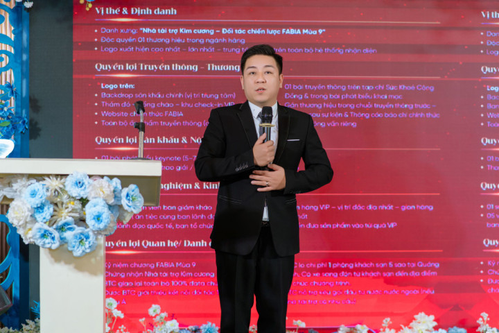 Mr. Nguyễn Anh Lâm – Tổng đạo diễn FABIA 2026: Người kết nối nghệ thuật, kinh doanh và văn hóa