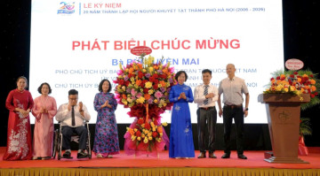 Hành trình 20 năm vì sức khỏe và hòa nhập của người khuyết tật Hà Nội