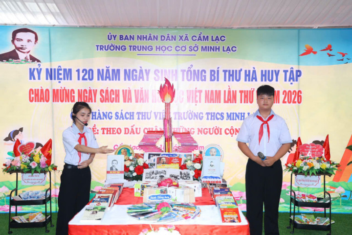 Hà Tĩnh: Lan toả văn hoá đọc tại ngôi trường mang tên Tổng Bí thư Hà Huy Tập