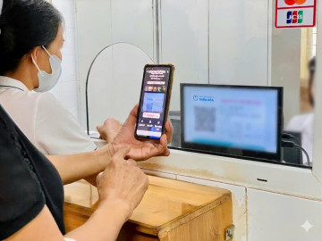 Bệnh viện Đa khoa Thiệu Hóa đẩy mạnh thanh toán không tiền mặt
