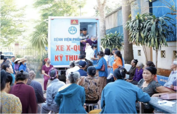 171 trường hợp nghi lao được phát hiện trong đợt sàng lọc y tế
