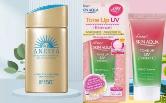 Phạt 75 triệu đồng, tiêu hủy sản phẩm kem chống nắng Anessa, Skin Aqua vi phạm