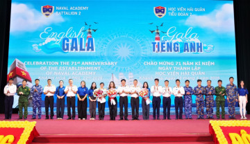 Học viện Hải quân tổ chức Gala tiếng Anh nâng cao chất lượng học ngoại ngữ cho học viên