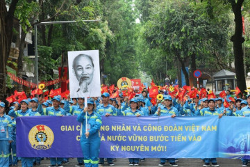 140 năm Ngày Quốc tế Lao động: Lan tỏa thông điệp đoàn kết, cống hiến