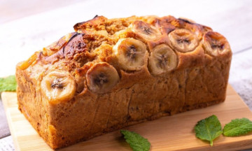 Cách làm bánh chuối ít đường, tốt cho người tiểu đường và tim mạch