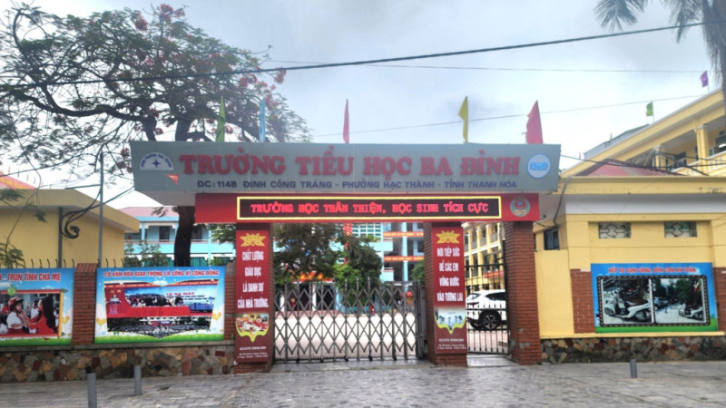 Thanh Hóa: Làm rõ sai sót trong công tác chi chăm sóc sức khỏe học sinh tại Trường Tiểu học Ba Đình