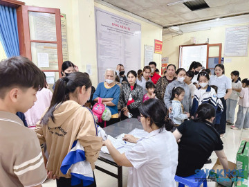 Khám tim miễn phí – Trao cơ hội sống khỏe cho trẻ em Cao Phong