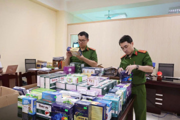 Phanh phui đường dây thực phẩm chức năng giả: 39 sản phẩm bảo vệ sức khỏe bị thu giữ