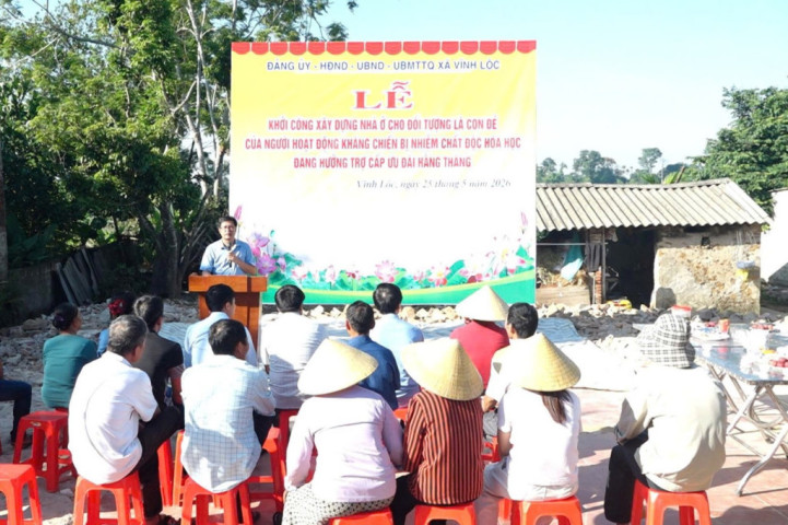 Thanh Hóa đẩy mạnh xóa nhà tạm cho con đẻ nạn nhân chất độc da cam