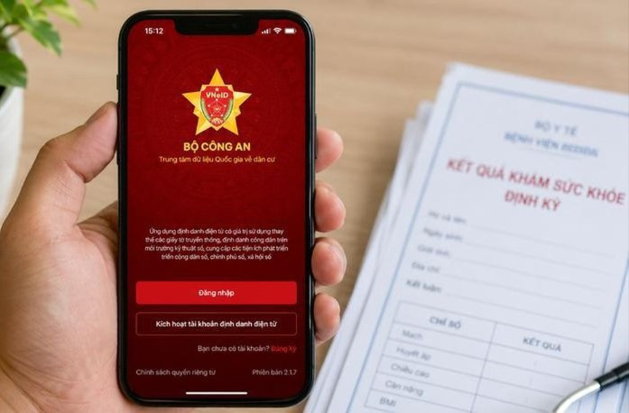 VNeID tự động cập nhật thông tin sau mỗi lần khám sức khỏe