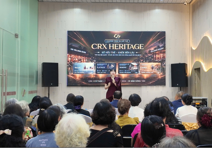 CRX ra mắt thẻ thành viên cao cấp CRX Heritage, mở rộng hệ sinh thái chăm sóc sức khỏe chủ động