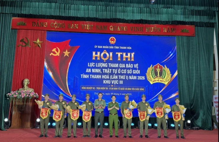 Thanh Hóa: Nâng cao năng lực lực lượng bảo vệ an ninh, trật tự từ cơ sở